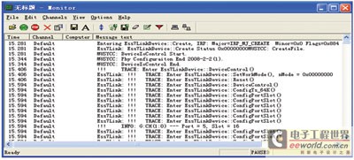 驅(qū)動程序調(diào)試顯示